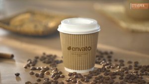 Videohive Coffee to Go Logo Mockup Opener Product Promo template preview