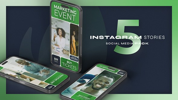 Videohive Multi Screen Instagram Reel Split Product Promo template preview