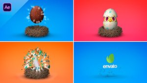 Videohive Easter Egg - Logo Reveal 51236651 Logo Stings template preview