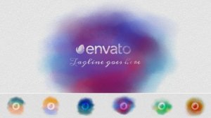 Videohive Color Spot Logo Reveal Logo Stings template preview