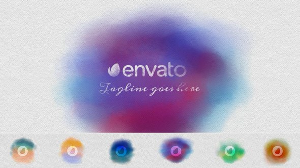 Videohive Color Spot Logo Reveal Logo Stings template preview