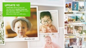 Videohive Special Moments Photo Slideshow Video Displays template preview