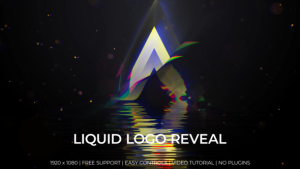 Videohive Liquid Logo Reveal V2 Logo Stings template preview