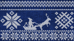 Scandinavian Christmas Video Displays template preview