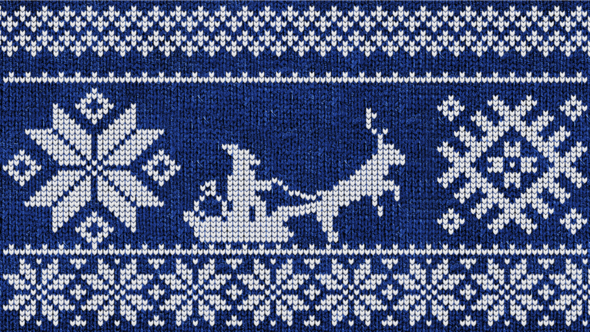 Scandinavian Christmas Video Displays template preview