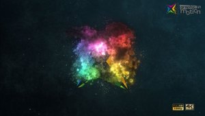 Videohive Particle Cloud Logo Reveal Logo Stings template preview