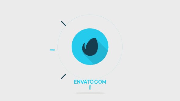 Arrow Logo Reveal Video Displays template preview