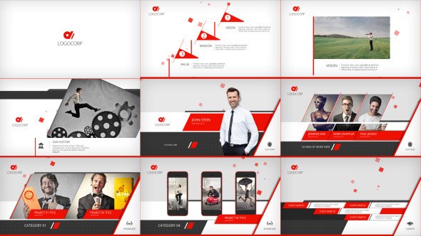 Videohive Corporate Vision Openers template preview