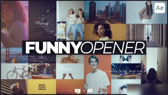 Videohive Funny Opener Openers template preview