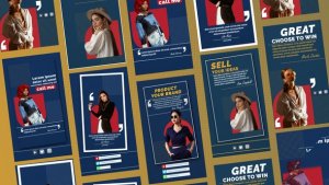 Videohive Influencer Quotes Stories Product Promo template preview