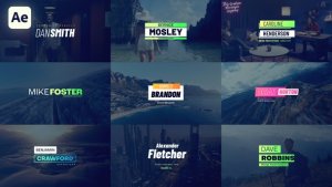 Videohive Modern Titles 58917884 Titles template preview