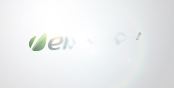 Clean Flip Logo Video Displays template preview
