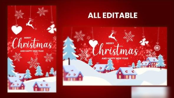 Videohive Christmas Intro I Christmas Opener 55698657 Openers template preview