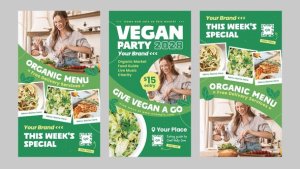 Videohive Restaurant Vertical Video Template Product Promo template preview