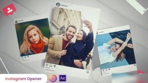 Videohive Instagram Opener 40108871 Openers template preview