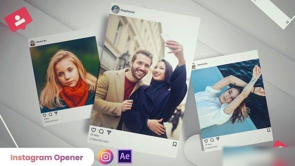 Videohive Instagram Opener 40108871 Openers template preview