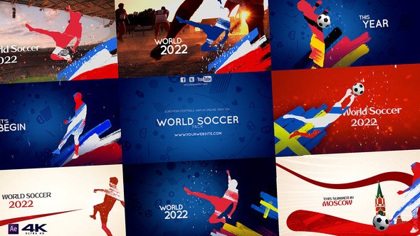 Videohive World Soccer Pack Logo Stings template preview