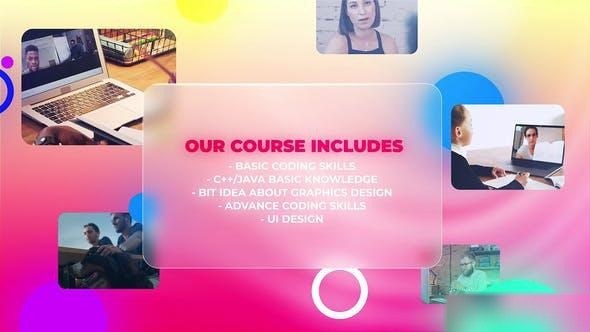 Videohive Online Education Openers template preview