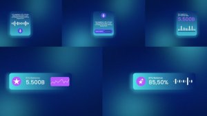 Videohive SaaS Widgets Elements template preview