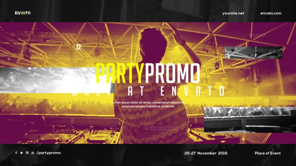 Videohive Music Event Promo 24469109 Openers template preview