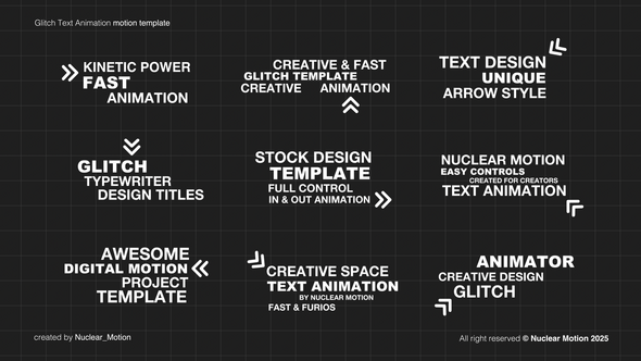 Videohive RGB Text Animation 57643133 Titles template preview