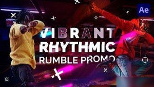 Videohive Vibrant Rhythmic Rumble Promo Openers template preview