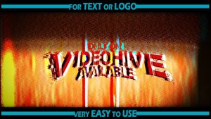 Videohive Grunge Glitch Logo Opener Logo Stings template preview
