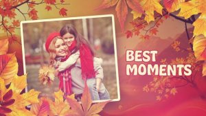 Autumn Slideshow Premiere Pro template preview