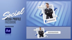 Videohive Social Media Profile - Facebook Elements template preview