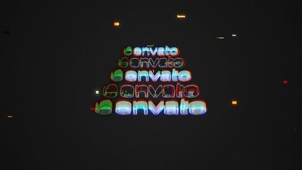 Videohive Modern Glitch Logo 45941736 Logo Stings template preview
