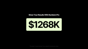 Videohive Numbers Pro Titles template preview
