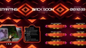 Videohive Gamer Stream Pack Elements template preview