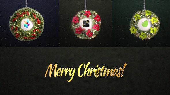 Videohive Christmas Logo 49621611 Logo Stings template preview