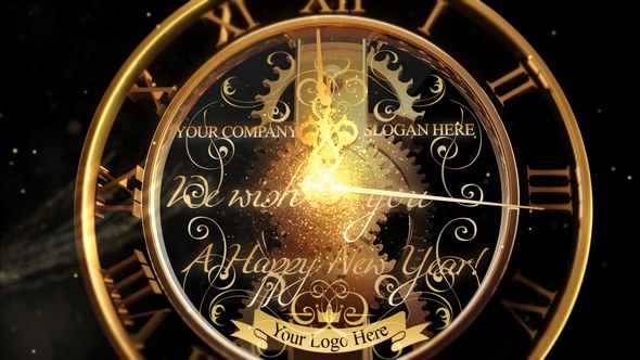 Videohive New Year Countdown Clock 2019 V2 Openers template preview