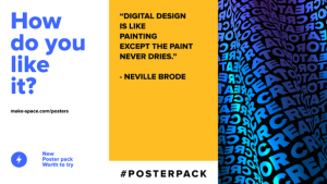 Posters Instagram Pack Video Displays template preview