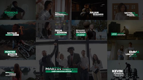 Videohive Lower Thirds | AE Elements template preview