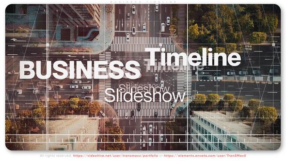 Videohive Business Timeline 56153170 Openers template preview