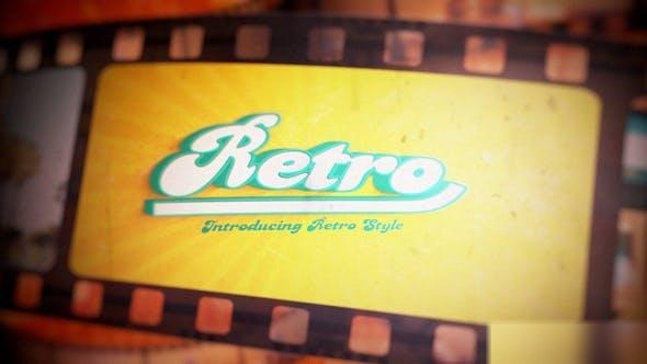 Videohive Retro Film Opener Openers template preview