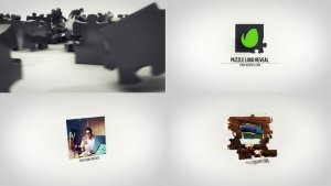 Videohive Puzzle Logo Reveal Logo Stings template preview
