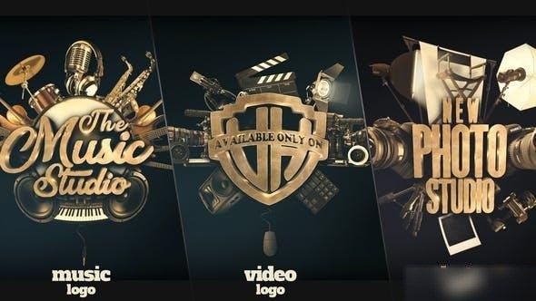 Videohive Music Photo Video Logo Pack Logo Stings template preview