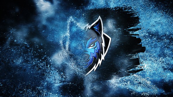 Videohive Winter Ice Logo Reveal Logo Stings template preview