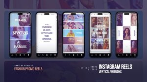 Videohive Vertical Fashion Promo Reels Product Promo template preview