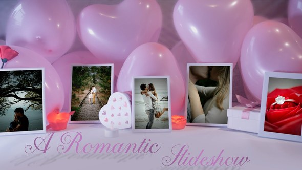 Videohive St. Valentine's Day Romantic Slideshow Openers template preview