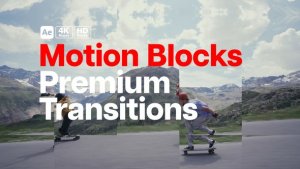 Videohive Premium Transitions Motion Blocks Elements template preview