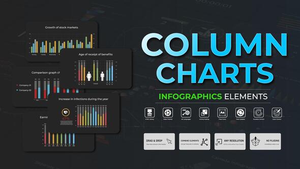 Videohive Infographic - Column Charts Infographics template preview