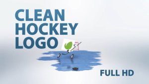 Videohive Clean Hockey Logo Logo Stings template preview
