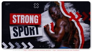 Videohive Strong Sport Promo 53887756 Openers template preview