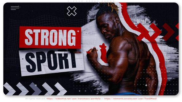 Videohive Strong Sport Promo 53887756 Openers template preview