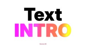 Videohive Text Intro | After Effects Titles template preview
