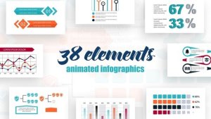 Infographics Vol.24 Video Displays template preview